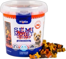 Frigera Semi Moist Treats Mini Mix Bones 500 gram