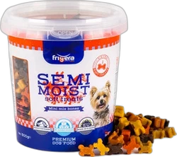 Frigera Semi Moist Treats Mini Mix Bones 500 gram