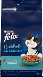 Felix Dubbel Zo Lekker Droogvoer Zalm & Zeevis 4 kg