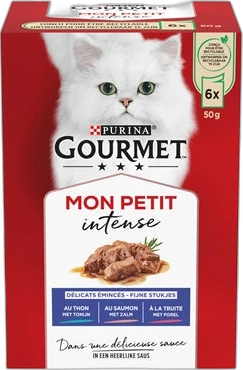 Gourmet Mon Petit Intense Vis 6x50 gram