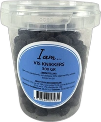 I Am Hondensnacks Vis Knikkers 300 gram
