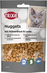Trixie Kattensnacks Nuggets Kip & Zalm 50 gram
