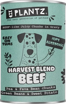 Henart Plantz Hond Vegan Rund in Gravy 400 gram