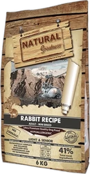 Natural Greatness Hond Droogvoer Rabbit Senior & Light Mini 6 kg