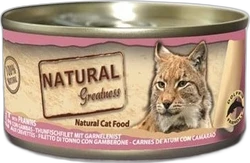 Natural Greatness Kat Natvoer Tonijn & Garnalen 70 gram