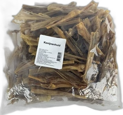 Petsnack Hondensnacks Konijnenhuid Gezaagd 1 kg