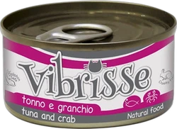 Vibrisse Kat Natvoer Tonijn & Krab 70 gram