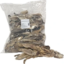 Petsnack Hondensnacks Konijnenoren met Vacht 1 kg