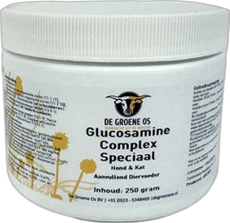 De Groene Os Supplementen Hond & Kat Glucosamine Complex Speciaal 250 gram