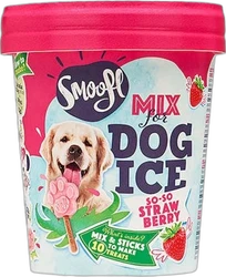 Smoofl Hondenijs Mix Aardbei 160 gram