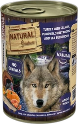 Natural Greatness Hond Natvoer Kalkoen & Zalm 400 gram Natural Greatness Hond Natvoer Kalkoen & Zalm 400 gram