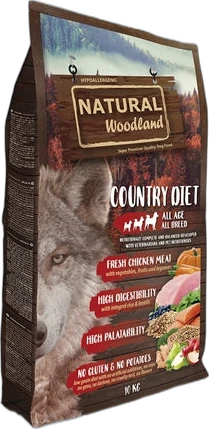 Natural Woodland Hond Country Diet 2 kg