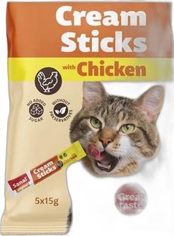 Sanal Kat Cream Sticks Kip 5x15 gram