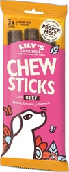 Lily's Kitchen Hond Chew Sticks Rund 120 gram Lily's Kitchen Hond Chew Sticks Rund 120 gram