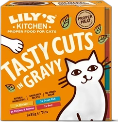 Lily's Kitchen Kat Tasty Cuts in Gravy Multipack 8x85 gram