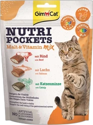 GimCat Kattensnacks Nutri Pockets Malt-Vitamine Mix 150 gram
