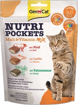 GimCat Kattensnacks Nutri Pockets Malt-Vitamine Mix 150 gram