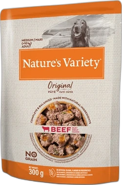 Nature's Variety Hond Original Medium-Maxi Natvoer Rund 300 gram
