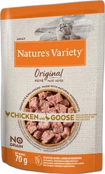 Nature's Variety Kat Original Natvoer Kip & Gans 70 gram Nature's Variety Kat Original Natvoer Kip & Gans 70 gram