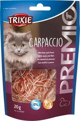 Trixie Premio Kat Carpaccio Eend & Vis 20 gram Trixie Premio Kat Carpaccio Eend & Vis 20 gram