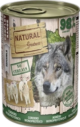 Natural Greatness Hond Natvoer Monoprotein Lam 400 gram Natural Greatness Hond Natvoer Monoprotein Lam 400 gram