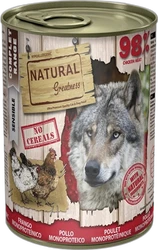 Natural Greatness Hond Natvoer Monoprotein Kip 400 gram