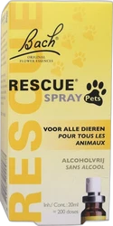 Bach Supplementen Hond & Kat Rescue Pets Spray 20 ml