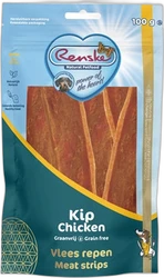 Renske Gezonde Beloning Vleesrepen Kip 100 gram Renske Gezonde Beloning Vleesrepen Kip 100 gram