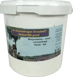 De Dierendrogist Supplementen Hond & Kat Weiproteïne Eiwitconcentraat 1 kg