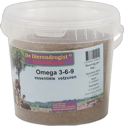 De Dierendrogist Supplementen Hond & Kat Omega 3-6-9 500 gram