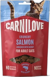 Carnilove Kat Snacks Crunchy Zalm & Catnip 50 gram Carnilove Kat Snacks Crunchy Zalm & Catnip 50 gram