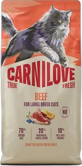 Carnilove Kat True Fresh Large Breed Rund 6 kg