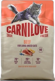Carnilove Kat True Fresh Large Breed Rund 2 kg