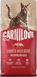 Carnilove Kat Active Sterilised Lam & Wild Zwijn 6 kg Carnilove Kat Active Sterilised Lam & Wild Zwijn 6 kg