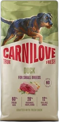 Carnilove Hond True Fresh Small Breed Eend 4 kg