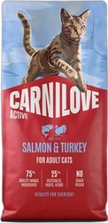 Carnilove Kat Active Adult Zalm & Kalkoen 6 kg