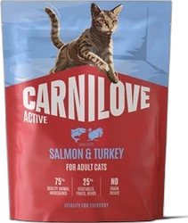Carnilove Kat Active Adult Zalm & Kalkoen 400 gram