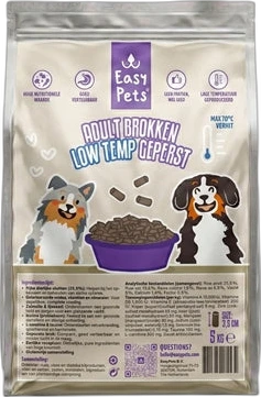 Easypets Hond Adult Low Temp Geperst 5 kg
