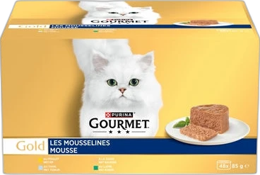 Gourmet Gold Mousse Multipack 48x85 gram