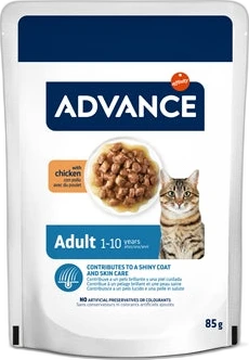 Advance Kat Natvoer Adult Kip 12x85 gram