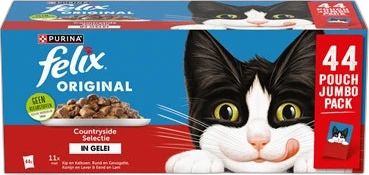 Felix Original Countryside Selectie in Gelei 44 x 85 gr