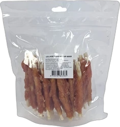 I Am Hondensnacks Twisted Stick Collageen Kip 400 gram I Am Hondensnacks Twisted Stick Collageen Kip 400 gram